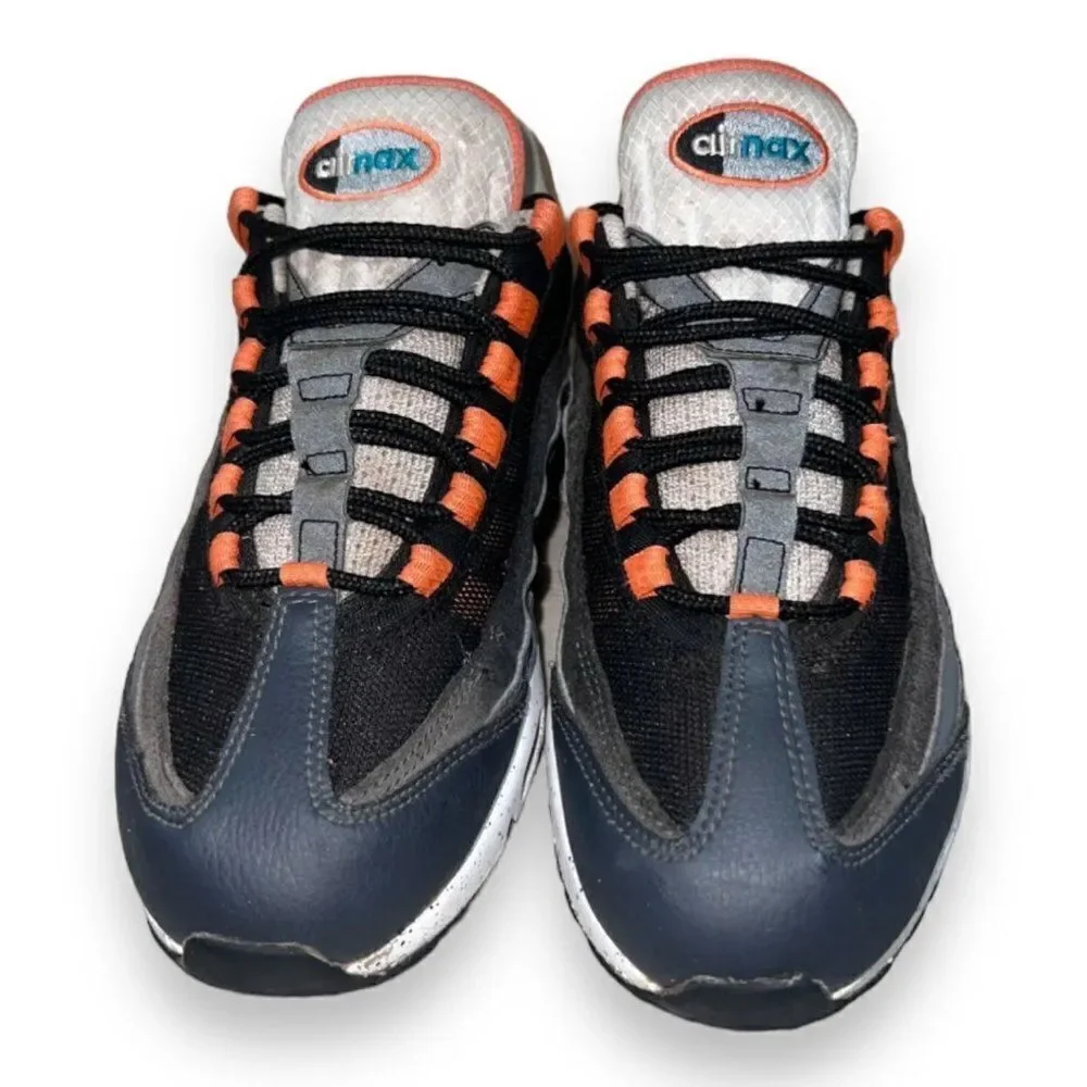 Nike Air Max 95 Grey‎ Speckle Sole CZ0191-001 Grey/Black/Orange Men's 8